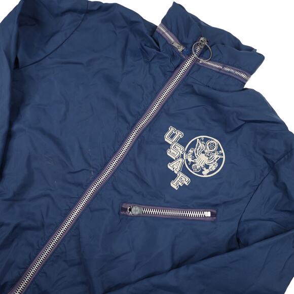 Vintage Artex USAF Graphic Windbreaker Jacket - Picture 2 of 11